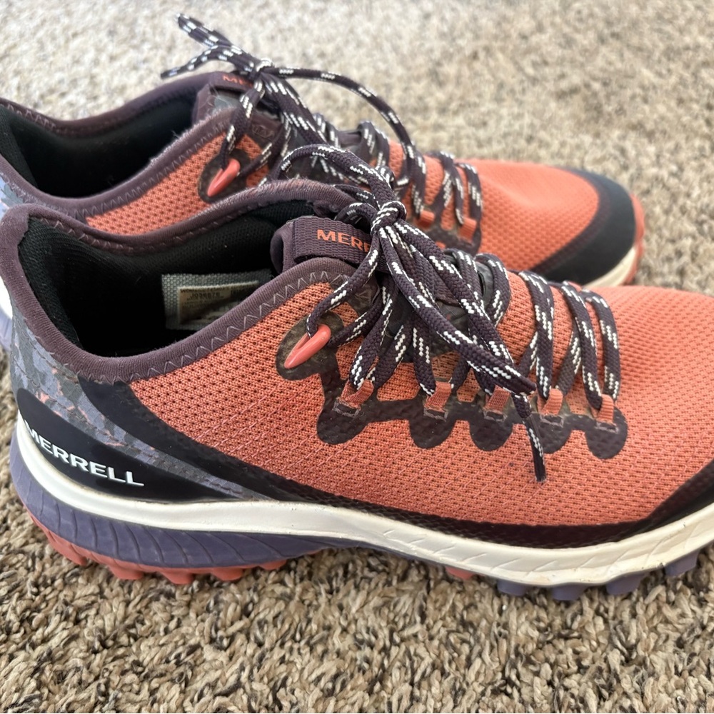 Merrell Coral and Plum Trail Shoes